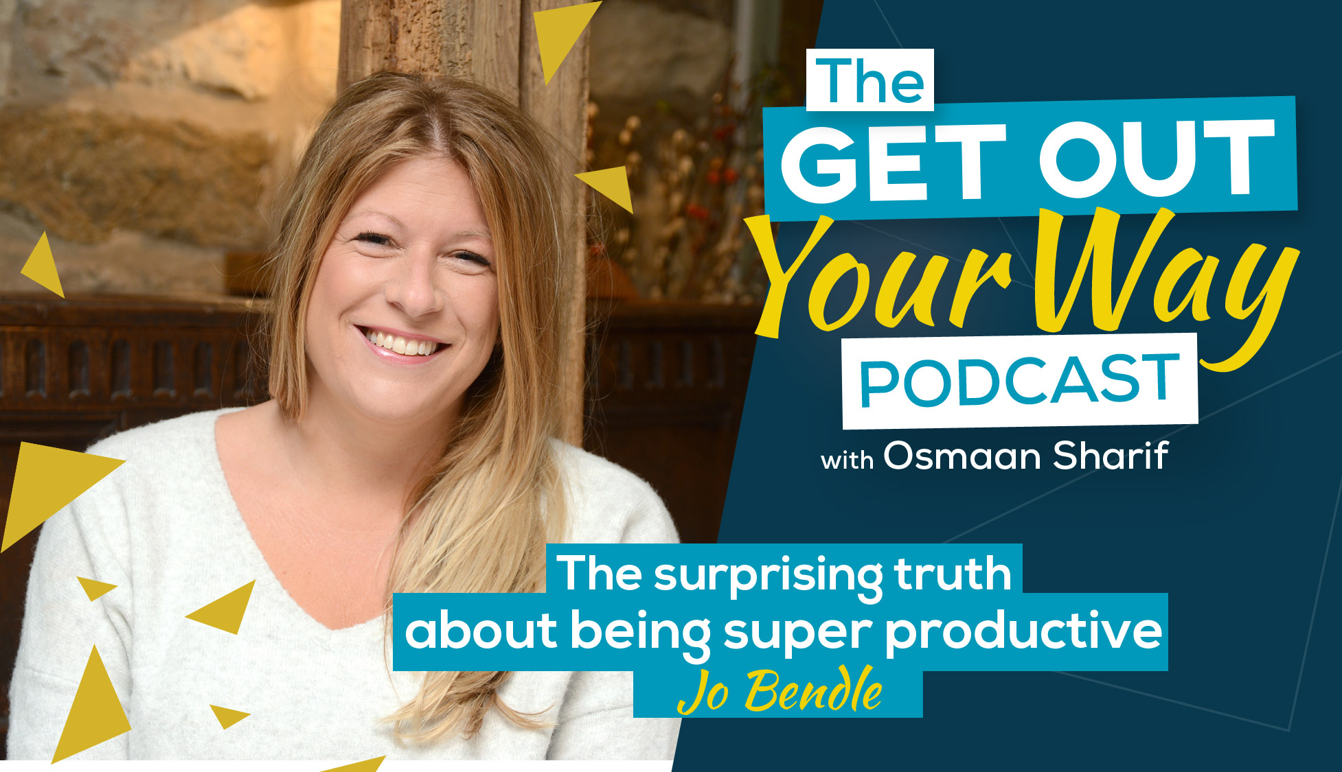 The surprising truth about being super productive with Jo Bendle