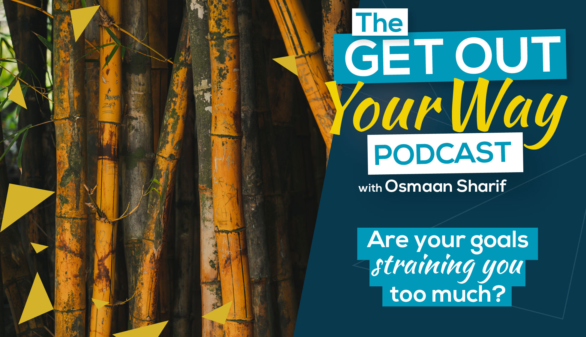 Are your goals straining you too much? Are your goals straining you too much?